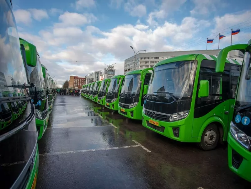 В 33 регионах завершились поставки новых автобусов за счёт специальных казначейских кредитов