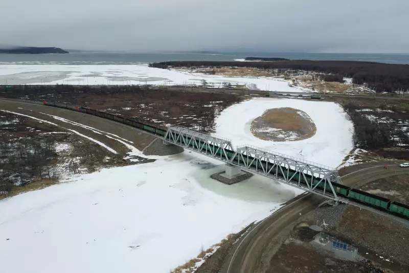 Иллюстрация №2 для поста «БАМ: В Хабаровском крае на перегоне БАМа Дюанка Токи открылось двухпутное движение»
