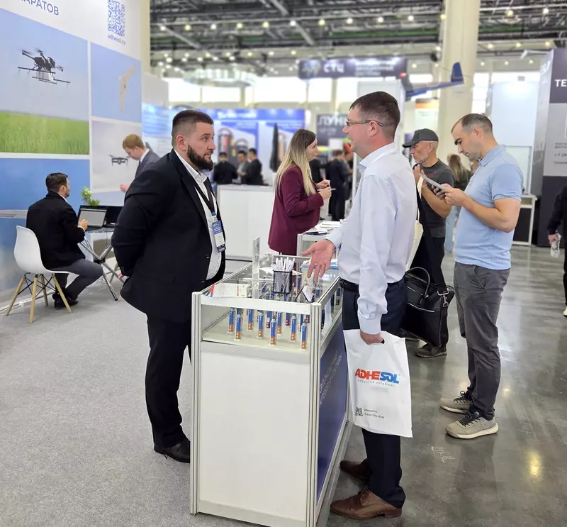 Картинка #4 для поста «Adhesol: итоги участия в выставке Дрон Экспо 2025»