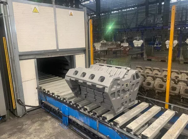 В чугунолитейном цехе ТМЗ запустили новое оборудование