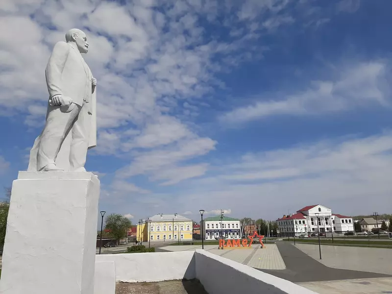 В.И.Ленин в уездном городе Ирбите (фото автора)