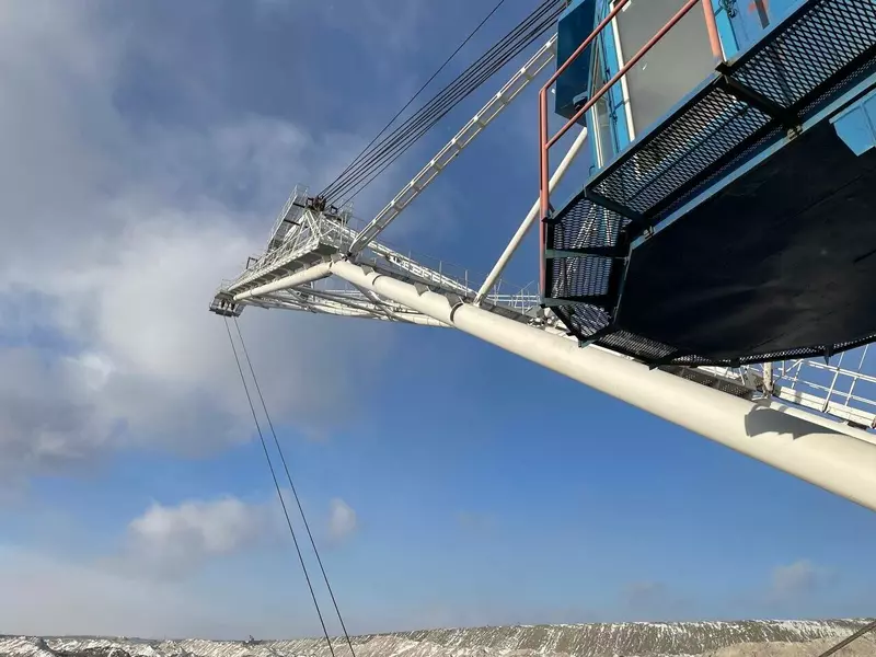 Уральские инженеры разработали уникальную конструкцию стрелы для шагающего экскаватора ЭШ 10 70