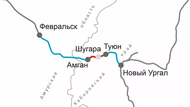 Открыто движение поездов по второму пути на перегоне Амган Туюн в Хабаровском крае