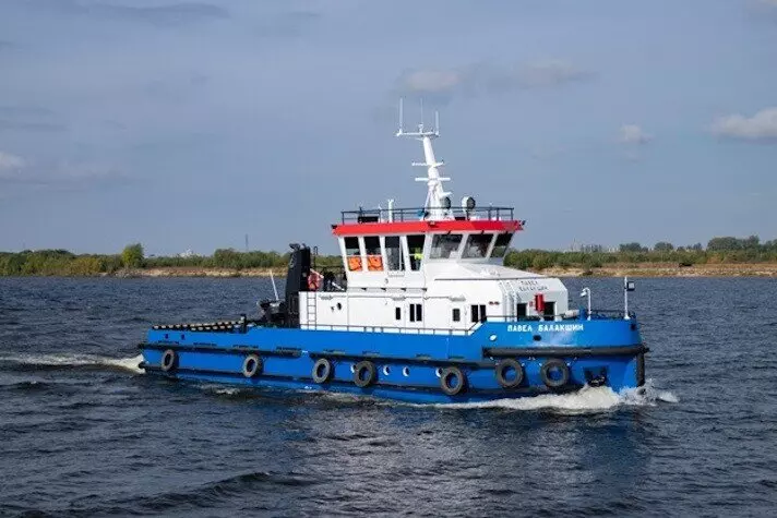 Завершено строительство буксира Павел Балакшин