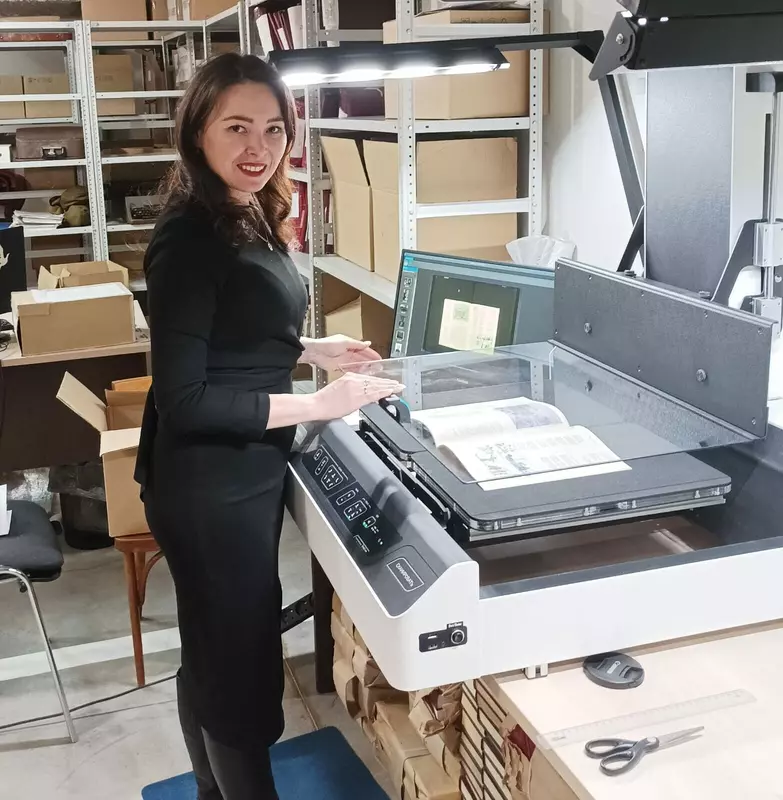 В Национальный литературный музей Республики Башкортостан поставлен планетарный сканер ЭларСкан