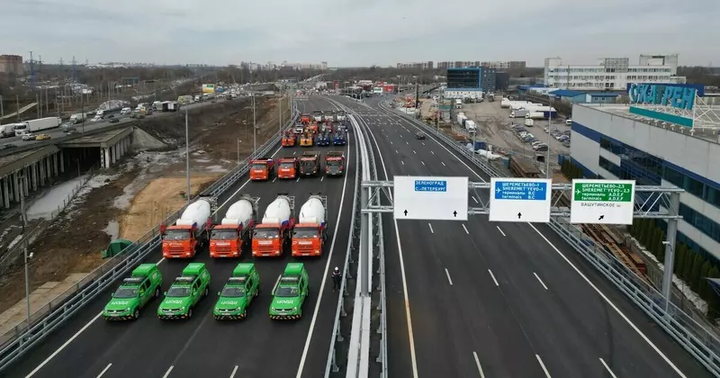 Новые съезды и путепровод в Шереметьево начали работу