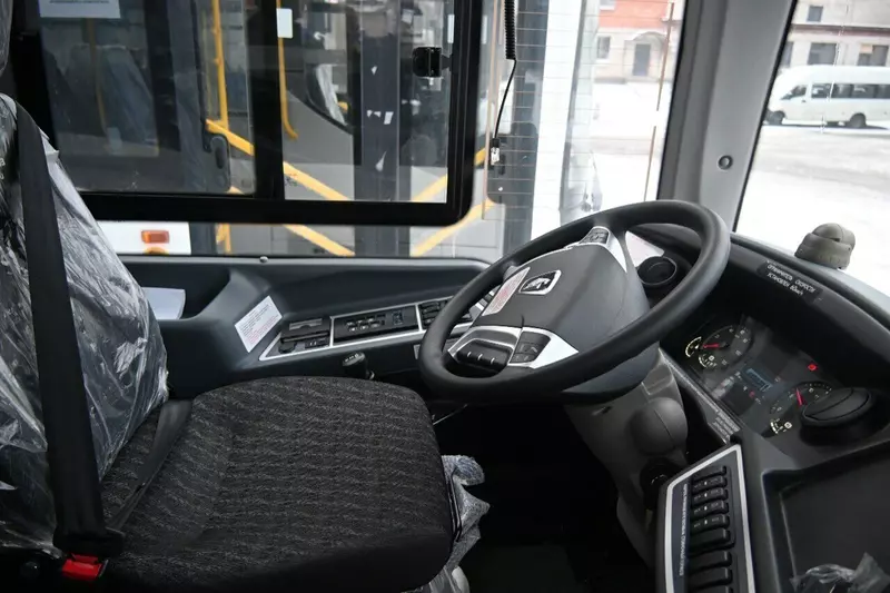 Фото #2 для «спецтехника и логистика: Автобусный парк Выборга пополнился новыми камазовскими автобусами»