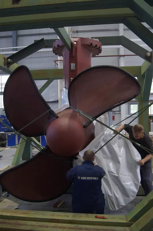 Винто рулевая колонка производства Звёздочки отправлена заказчику