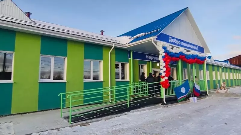 В поселке Заречный Якутии состоялось открытие новой школы на 60 мест