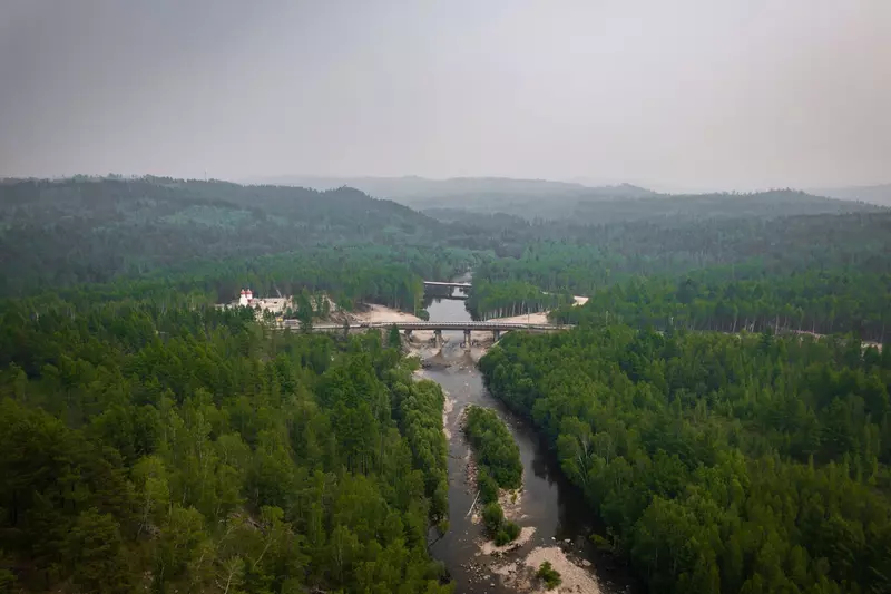 Фото 3 для статьи «Мостострой-11: Фотофакты строительство БАМ 2»