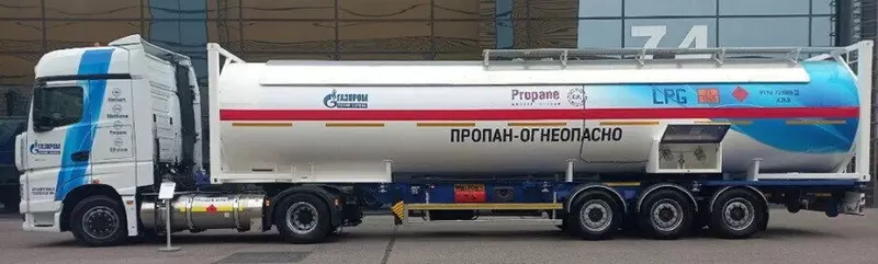 1 для «Транспорт: Представлен облегченный контейнер цистерна для перевозки и временного хранения СУГ»