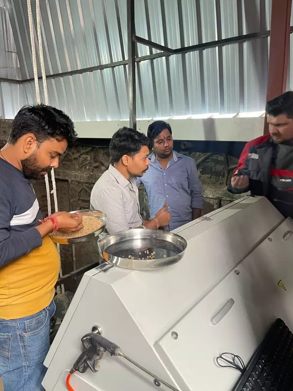 Первый фотосепаратор СиСорт начал работать в Индии