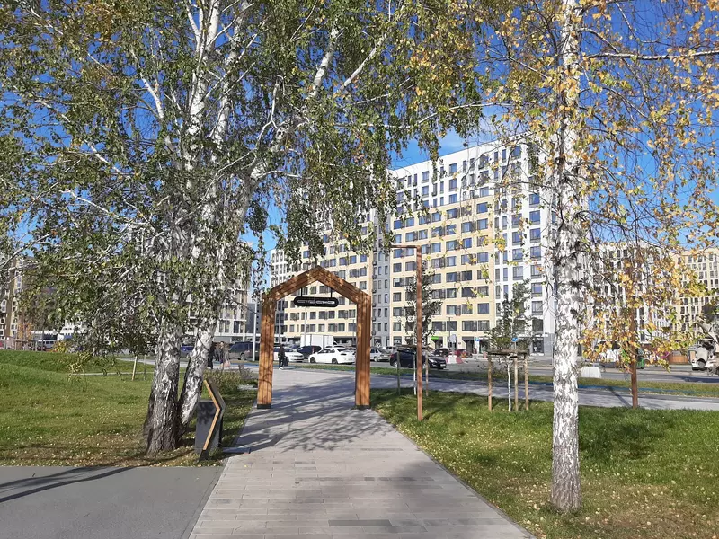 Домашний сквер (фото автора)