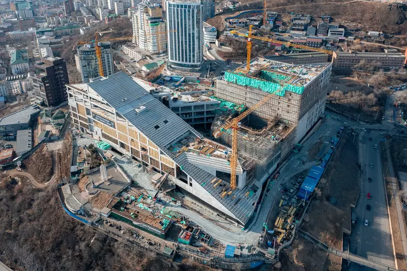 Ход строительства новых объектов культуры