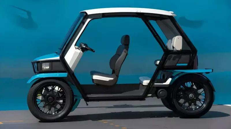 Компания Конкордия представила трехместный электрический городской автомобиль