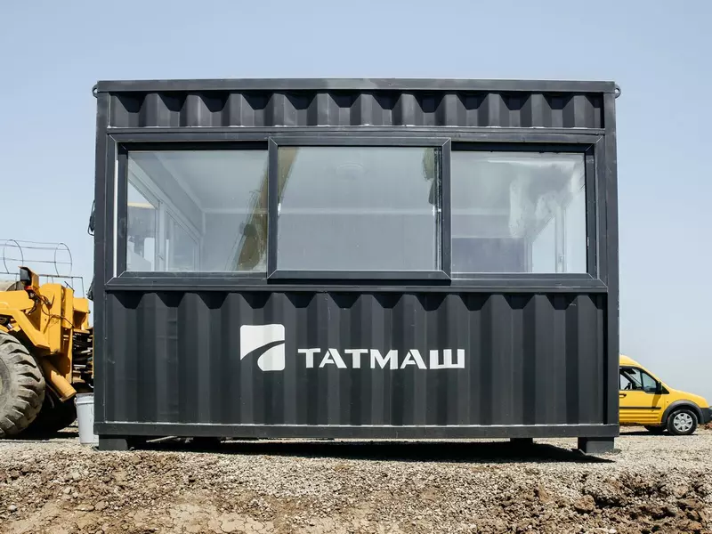 Кабина оператора грунтосмесительной установки ТАТМАШ