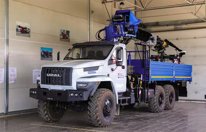 КМА 150 3 на новом шасси УРАЛ