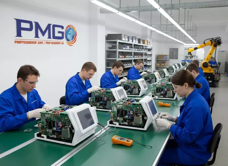 Собственные технологии ПрофМедГрупп производство косметологического оборудования в России