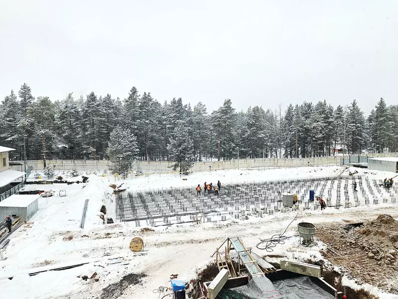 Фото 2 для публикации «наука: Новый этап возведения экспериментального зала У 400Р»