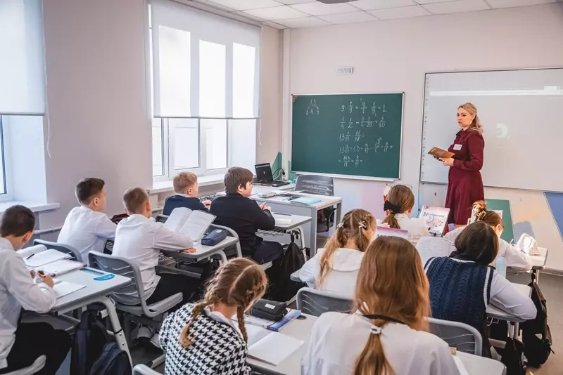 Фото №1 для новости «Детские сады и школы: Школа в селе Ильино Липецкого округа открылась после капитального ремонта»