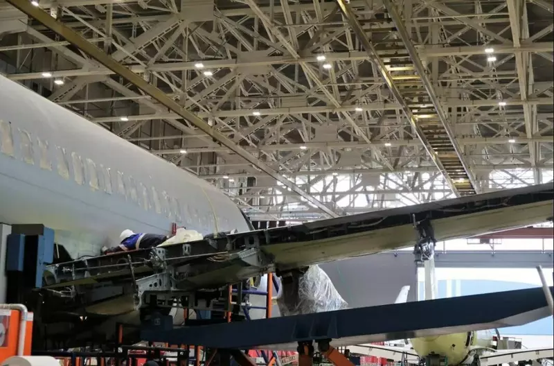Изображение №2 для поста «Хабаровский край: Авиазавод в Комсомольске на Амуре запустил новый стыковочный стенд»