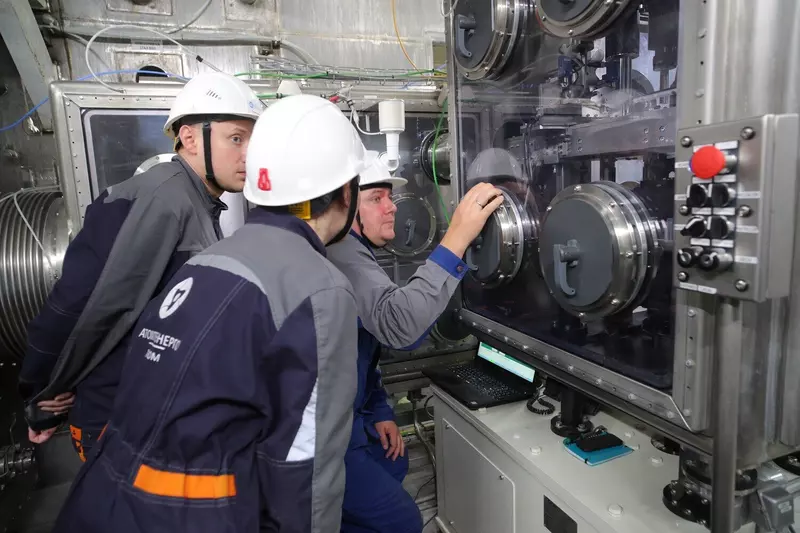 На СХК началось тестирование оборудования для изготовления ядерного топлива