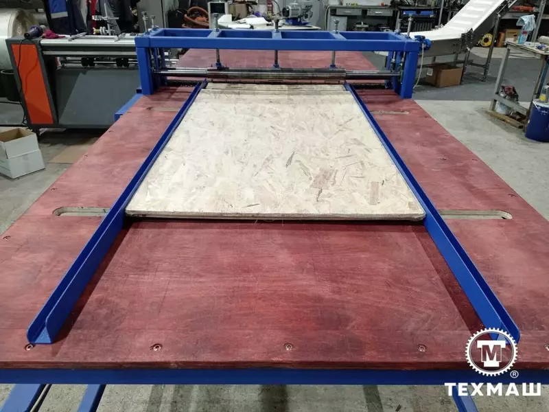 #2 для публикации «промышленное оборудование: Компания Техмаш начала выпуск раскроечного стола для листовых материалов»