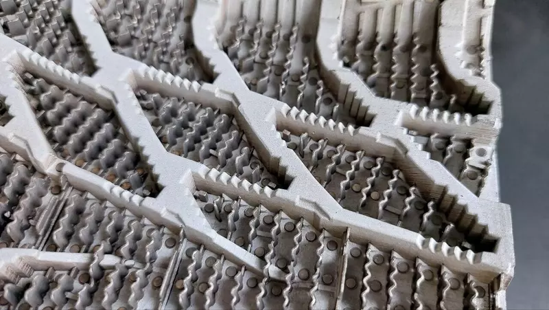 4 для статьи «лазерная очистка: Тонкость работы лазерной очистки на примере пресс формы для автомобильной покрышки»