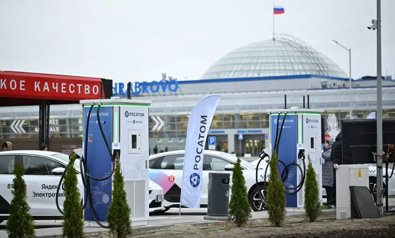 Росатом открыл в Калининграде первые 15 скоростных электрозарядных хабов