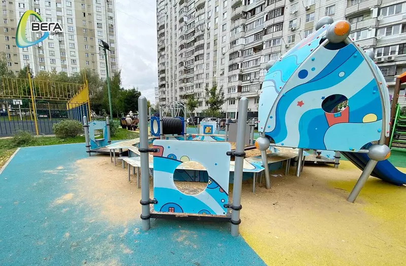 Фото 1 для новости «: Игровой комплекс Алфавит помогает детям развиваться физически и умственно»