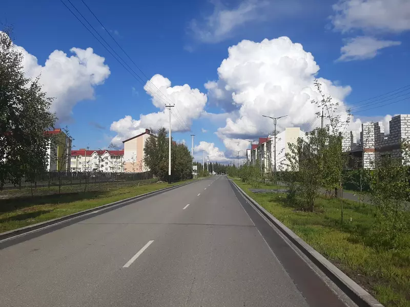 Улица Молодёжная (фото автора)