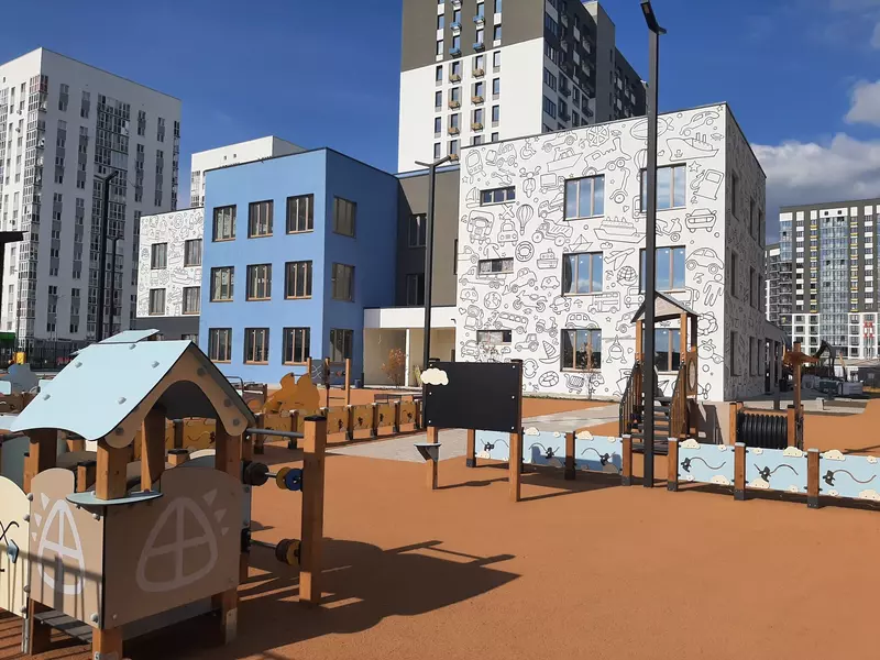 Детский сад на ул.Интернациональной (фото автора)