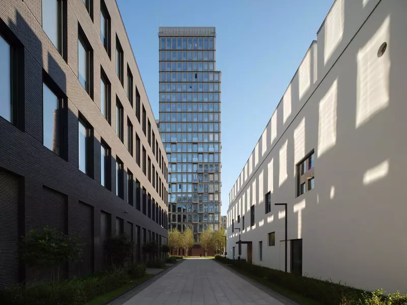 Иллюстрация #37 для публикации «Новый городской и жилой квартал на месте заброшенного района»