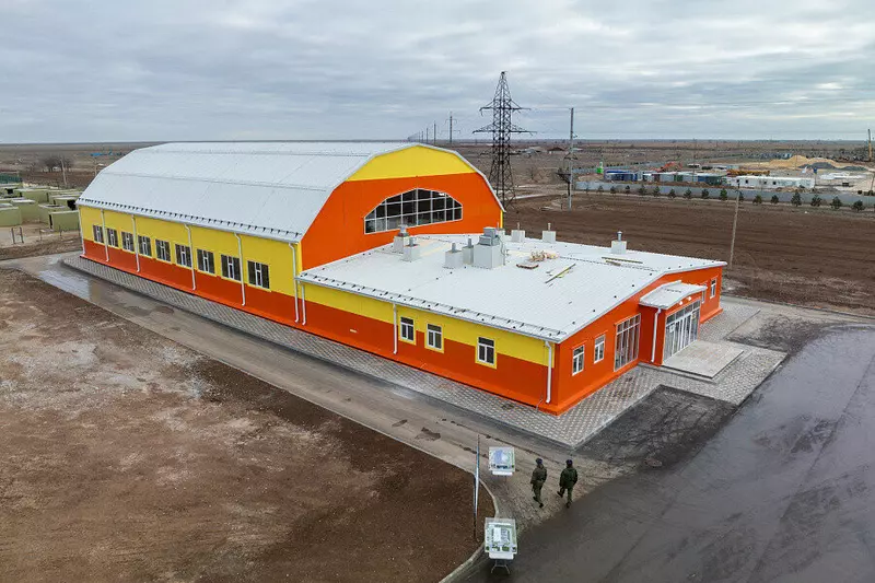 Изображение #5 для публикации «Под Волгоградом открыли модульный ФОК на территории Юного ястреба»