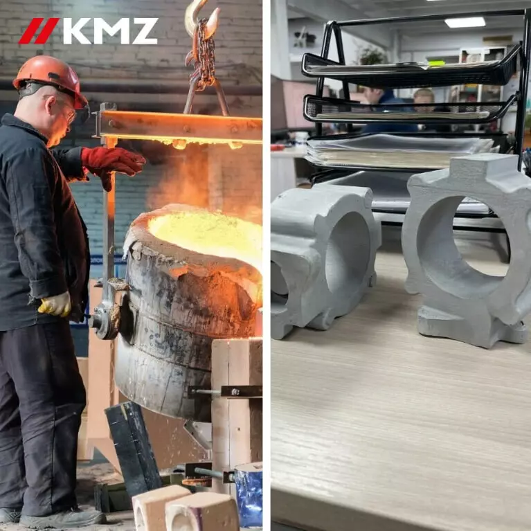 КМЗ разработал новую технологию производства включающую заливку дроссельной заслонки