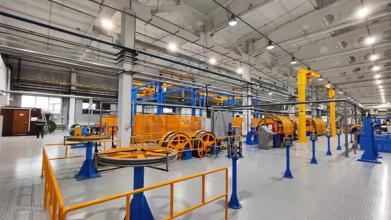 Фото #1 для «Новые заводы и цеха: В Подмосковье благодаря ФРП открыли цех по производству импортозамещающих кабелей»