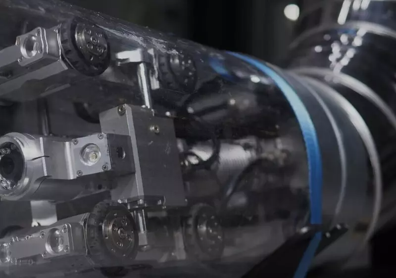 Команда создала сервисного робота для трубопроводов что он может