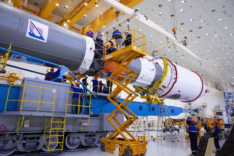 Иллюстрация 5 для статьи ««Луна-25»: На Восточном собрана ракета Союз 2»