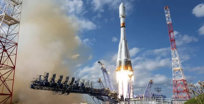 С космодрома Плесецк стартовала ракета носитель Союз 2