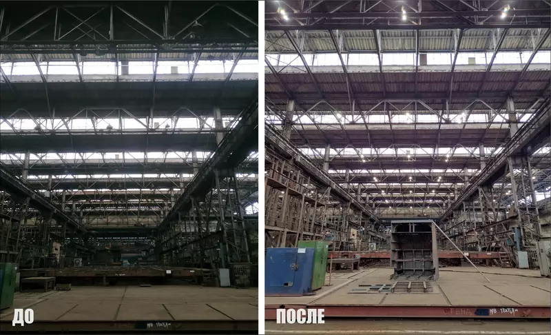 Фото #2 для статьи «судостроение: На ХСЗ модернизировали осветительное оборудование»