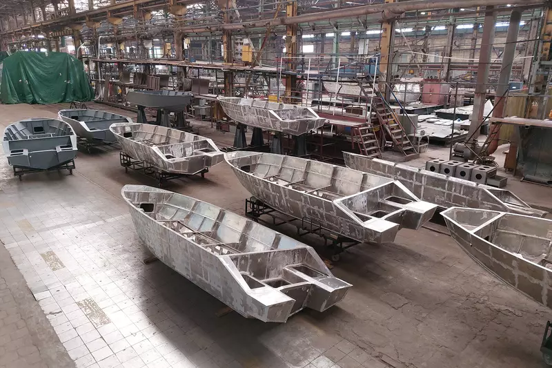 Фото 5 для статьи «МЧС: На ССЗ Вымпел завершены испытания головного катера для МЧС»