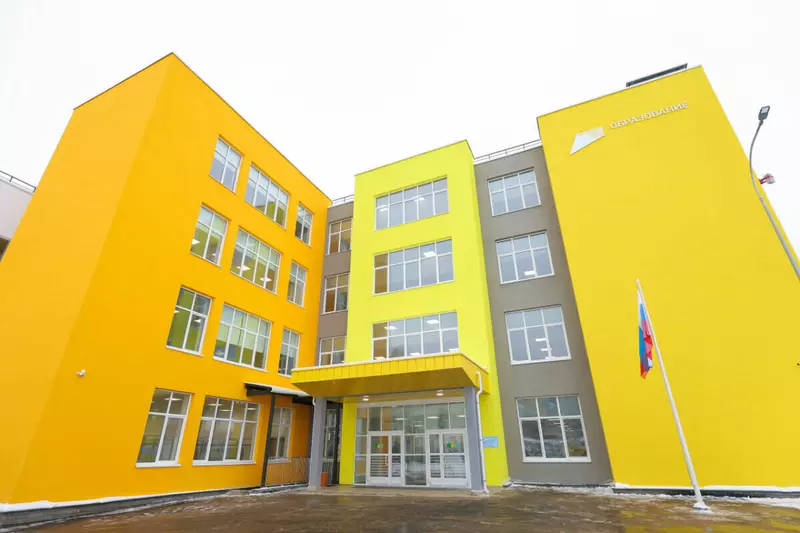 В Кстовском округе Нижегородской области открылся новый корпус Анкудиновской средней школы