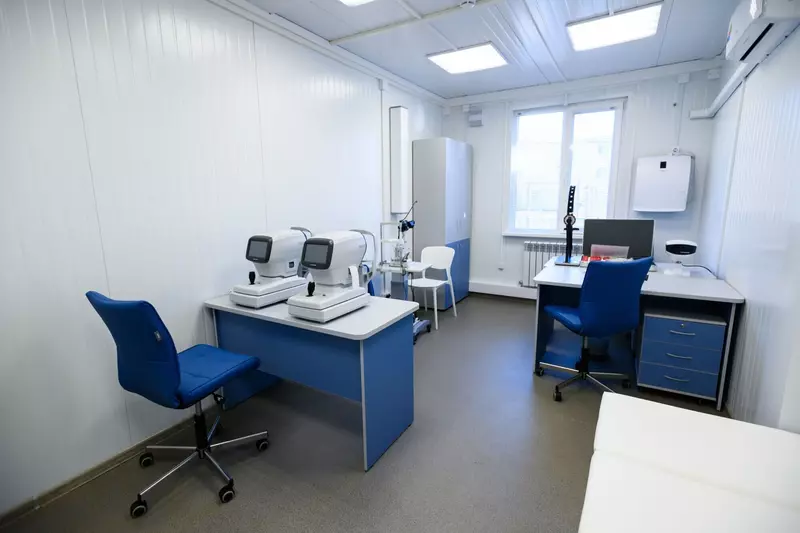 Иллюстрация №2 для «Оренбург: В Промышленном районе Оренбурга открыли новую модульную поликлинику»