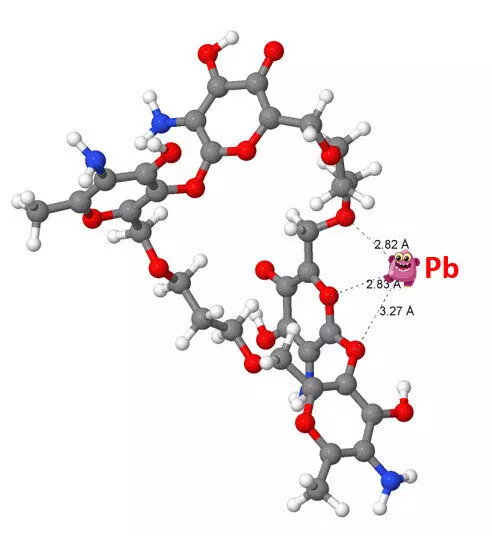 Ион свинца запутался в фильтре