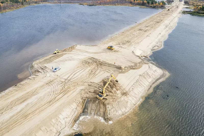 Фото #21 для поста «Строительство второго моста через реку Обь в Сургуте итоги летнего сезона 2024 года»