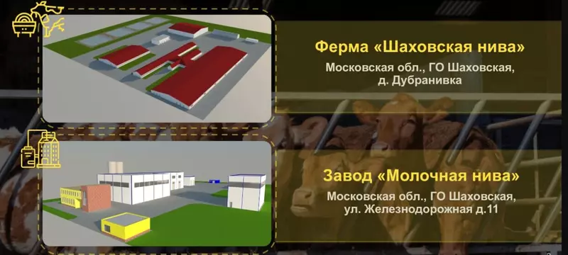 В Подмосковье начато строительство молочного завода Молочная нива
