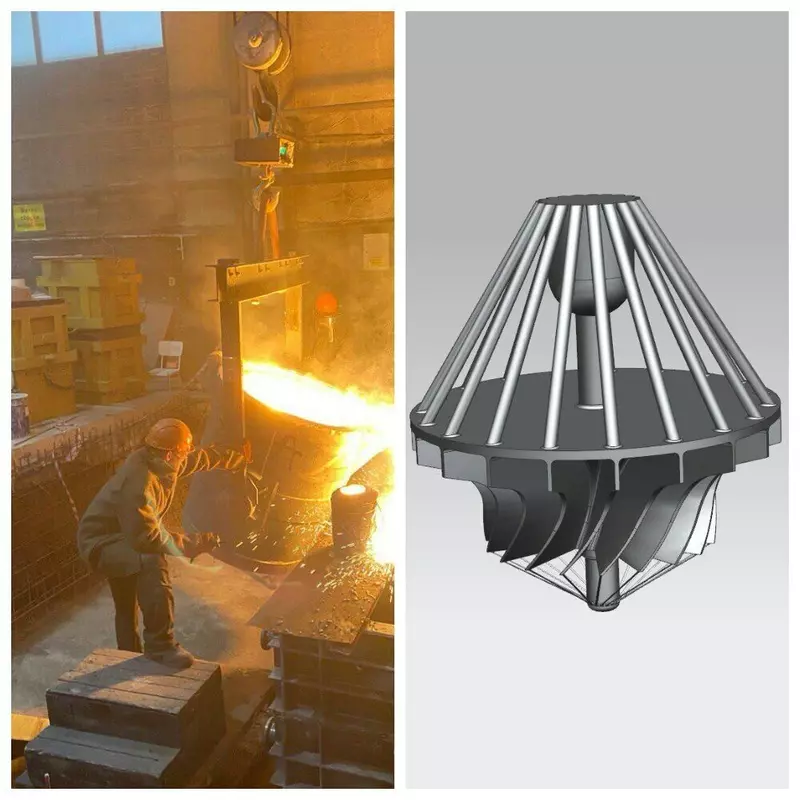 КМЗ разработал технологию заливки элемента дизельного двигателя