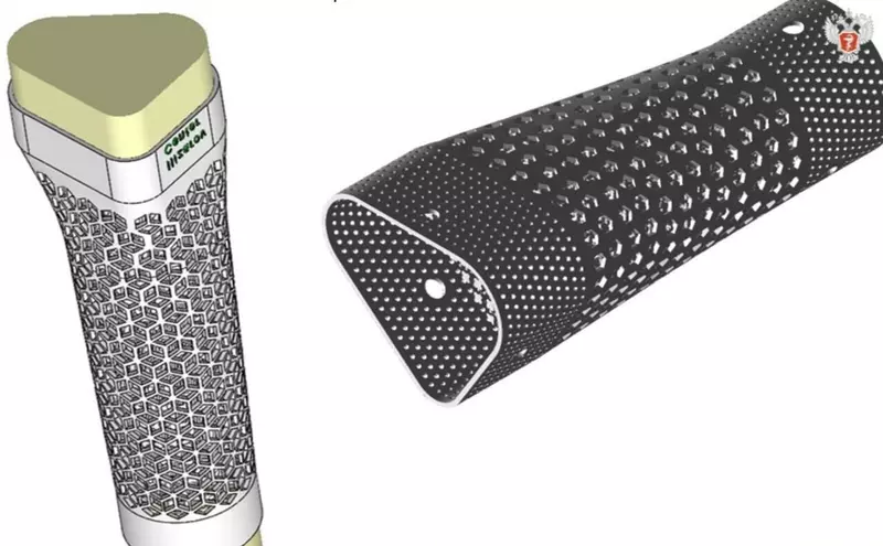 Ученые из института Илизарова разработали имплантат для замещения дефектов костей