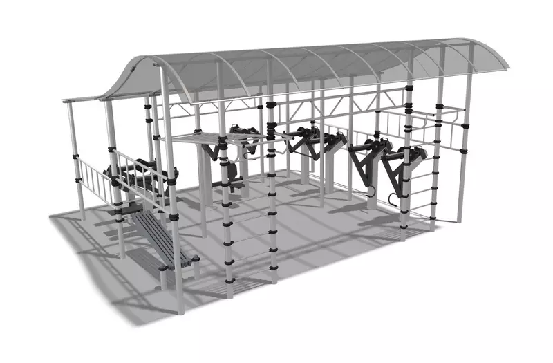 Фото 1 для статьи «: Пора заняться спортом удобные уличные тренажеры от Вега Групп»