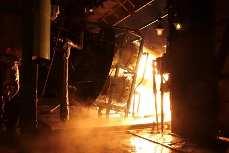 Картинка №1 для «Перспективные разработки: Предприятие Роскосмоса провело испытание двигателя для новой ракеты Союз 5»